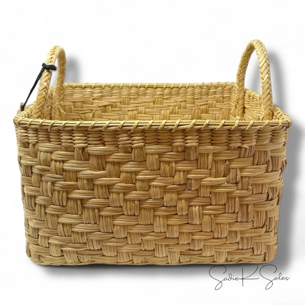 Small Rectangular Woven Storage Basket - Hearth & Hand Magnolia, Target
